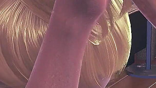 Trainer Milks My Cock After Workout - Big Tits Fitness Instructor Masturbates Dick Then Takes Massive Facial Cum Load