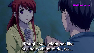 After a Hot Grill Party with Friends, the Pool Became Our Playground of Desire (Hentai Sex)