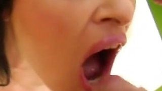 Passionate orgy with two innocent girls