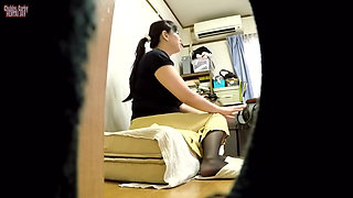 Job Interview. Misato, the Voluptuous Applicant Who Was Offered More Than Just a Position