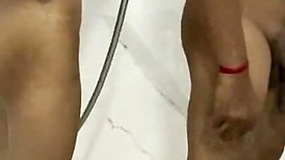 Bathroom Romance Hot Girlfriend Fuck with Soap