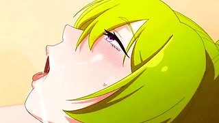 Hentai chick enjoys anal sex at the gym