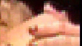 Two Horny Dudes Make Sandwich with Busty Blonde Bimbo and Cover Her Her with Their Jizz