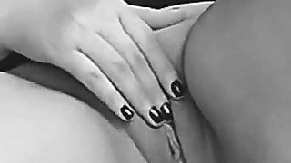 Chubby Employee Stuck Her Hand in Her Pussy and Squirted for Her Boss