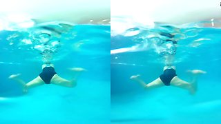 Schoolgirl Pool Diving Vr Part 2 - Girls Locker Room Hidden Cam