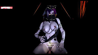 The Curved Sorceress from Another Realm- 3D Animation Hentai
