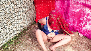 Indian village aunty Fucked by stranger and Creampie her pussy filled with sperm , watch free desi HD hindi sex video