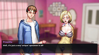 hot anime make seen hot desi bhabi in game