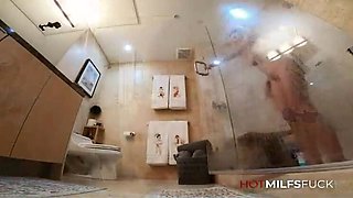 Young MILF Bre Takes Deep Dick & Facial in Her First Porn - Blonde Big Tits & Big Ass