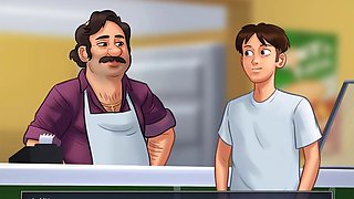 Wild anime sex cartoon adventure just in time for some intense hentai action