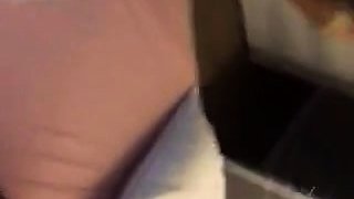 Amateur blondie solo anal masturbation