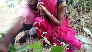 A Young Village Girl and a Young Boy Both Went to the Forest and Had Fun