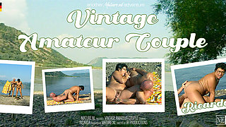 Vintage Amateur Couple Having Outdoor Sex With Each Other Where Everyone Can See Them