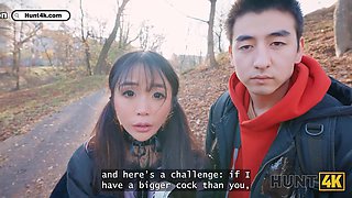 HUNT4K. Japanese tourist Sakura loved sex with a stranger. Hot sex with Sakura & Denis Marti 2