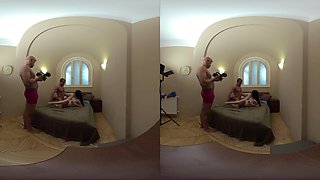 Didi Zerati Vr Video Part Two- Hairy Cunt Squirting After Double Vaginal Threesome
