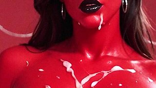 Fantasy Sex with a Demoness Girl in Red Room. Anal Gangbang, Bukkake, Cumpilation, Pussy Sperm, Doggy Fuck Cuckold Hard Sex