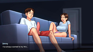 Shower Sex Creampie and Footjob HOT PC Gameplay