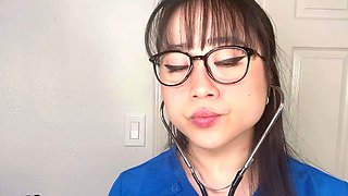 Kimmy Kalani - Nurse Sits On Your Face - ASMR Cheating