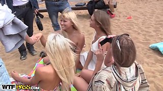 Unforgettable adult party movie with hot babes