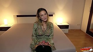 German Scout Casting Fuck with Fit Cougar Abygale Fischer - Big Tits Blowjob Hardcore MILF