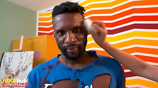 Cheating with a big black cock - big Natural Tits meaty pakistani