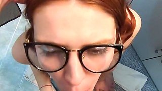 I Fuck My Girlfriend Hard in the Bathroom and in Her Face