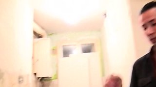 Worker Max Casanova anal fucks amateur granny Joyce Mifle