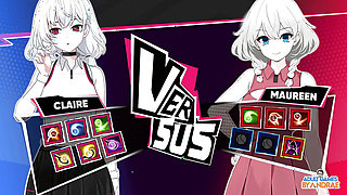 Ep14: Hentai Scenes with Maureen, Chris and Evonne - Academy Love Saga: Tennis Angels Ex