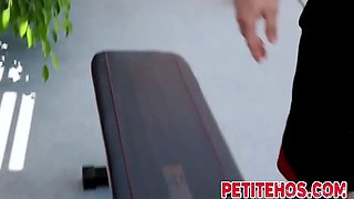Tiny bitches pussy tasted before getting pounded and smoking dick