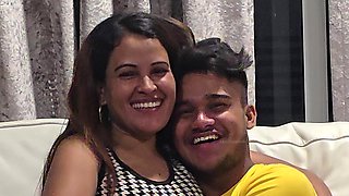 Boy Behind Indian Sex Scene Shakes His Cock in Front of Girls