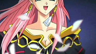 Horny anime slut fucking