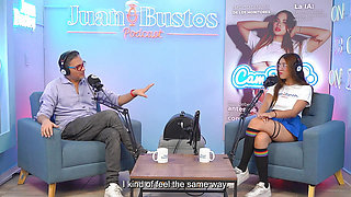 Gemma Leone: 5 orgasms in a row until her legs are shaking! Juan Bustos Podcast