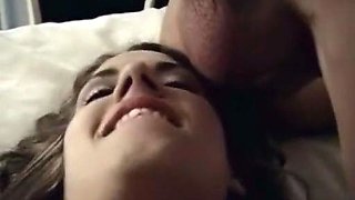 Interracial threesome with double penetration