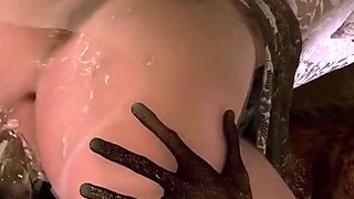 3D Sexy Asian Wife Naked Her Huge Boobs Got Fucked by the Monster