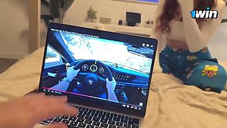Redhead booty girl POV Homemade sex
