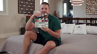 Tall brunette seductrice Katrina Colt fires off a steamy climax with codey steele