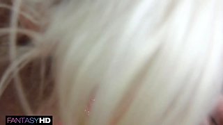 Nanny Natalie Heart shares a fat cock with her bff