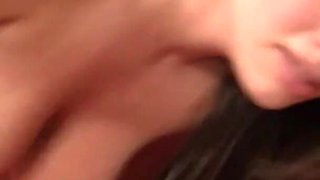 Hot Latina MILF with big boobs takes a big black cock
