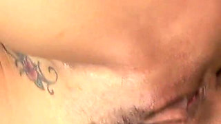 Sweet light skin ebony babes seducing each other's pussy