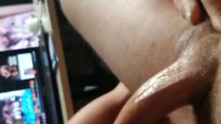 Sucking cock deep