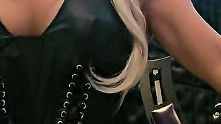 Sheela Sinner Hard Tickling Long Nails Oiled Body Screwdriver Metal Claw Strict Bondage on the Rack Part 1