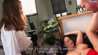 Oksana Katysheva First Interview: Cuckold Husband Watches Teen MILF Fucking and Blowjob in HD