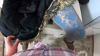 Milfycalla- Face Fuck,deep-throat and Sex While Wearing a Dirty Down-jacket and Uggs 220