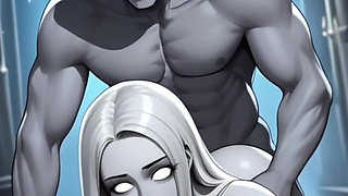 vampires girls get sex with demon (Ai animation)