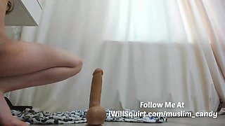 Muslim mom Creams and Cums So Hard Her Asshole Puckers