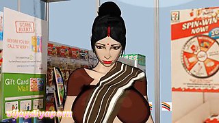 Indian Shop Worker Vijay Diya Porn Hardcore Blowjob Cheating Boss 4K