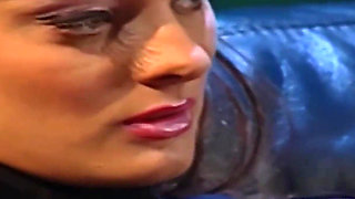 Old Man Throbbing His Cock Deep in Brunette's Ass