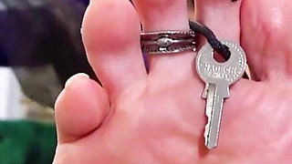 Chastity Foot Nylons