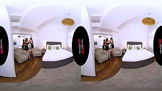 Crscvrp: Threesome, Virtual Reality  Redhead Porn