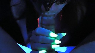Close-up blowjob